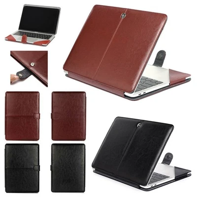 Magnetic Leather Case Silm Cover For MacBook Air Pro 13" 13.3 13.6 inch Laptop - image 1 of 4