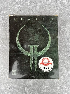 Quake II 2 Big Box PC CD-ROM Spiel + Handbuch Windows Retro FPS 1997 Vintage ID - Bild 1 von 4