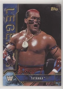 2017 Topps Legends of the WWE Blue /50 Tatanka #87 - Picture 1 of 3