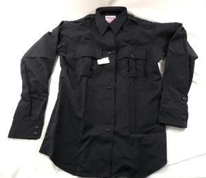 Camisa ELBECO 840N Distinction™ Para Hombre 18X37 Manga Larga Poliéster/Lana AZUL MARINO MEDIANOCHE - Imagen 1 de 4