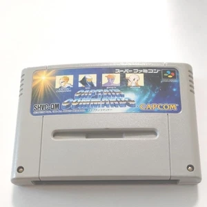 Captain Commando Super Famicom SFC Used Game Cartridge NTSC-J Japan - Picture 1 of 4