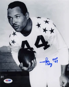 Joe Perry SIGNED 8x10 Photo + HOF 69 San Francisco 49ers PSA/DNA AUTOGRAPHED - Picture 1 of 1