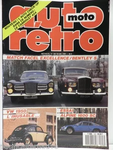 Revue AUTO RETRO moto magazine n° 103 - mars 1989 collection facel vega alpine - Bild 1 von 1