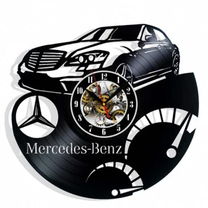 Mercedes-Benz Vinyl Wall Clock Gift Birthday Holiday Art Home Room Decor Design - Picture 1 of 5