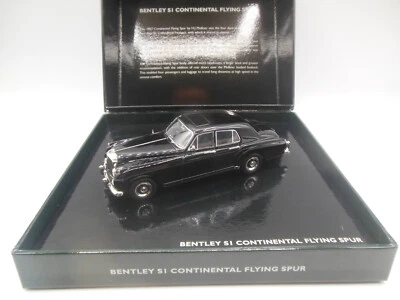 Minichamps BL468 1957 Bentley S1 Continental Flying Spur in Black 1:43 Scale - Image 1 of 4