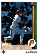 1989 Upper Deck Bob Dernier ` Philadelphia Phillies #340
