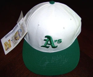 FLASH SALE! Jim Catfish Hunter Signed Autographed Baseball Cap Hat JSA COA! - Picture 1 of 2