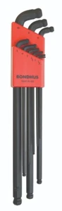Bondhus 9pc Stubby Dual Double Ball End Hex L Wrench Set Metric USA MADE 67099 - Picture 1 of 2