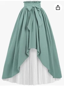 NSPSTT Womens Victorian style Skirt High Waisted Ren Faire Renaissance Size XL - Picture 1 of 4