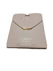 New Lumiela "Jordan" Personalized Necklace Nickel Free Gold Color Inspirational