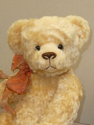 15  Artist Made Mohair Bear  Brie  By Mary Jane Of Cameo Bears • 39.95$