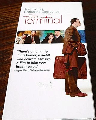 The Terminal (VHS, 2004) Tom Hanks Catherine Zeta-Jones A Steven Spielberg Film - Image 1 of 4