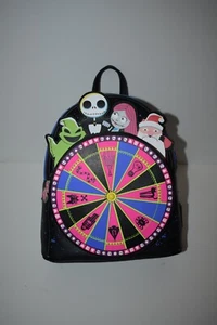 Loungefly Disney The Nightmare Before Christmas Oogie Boogie Wheel Backpack -NWT - Picture 1 of 3