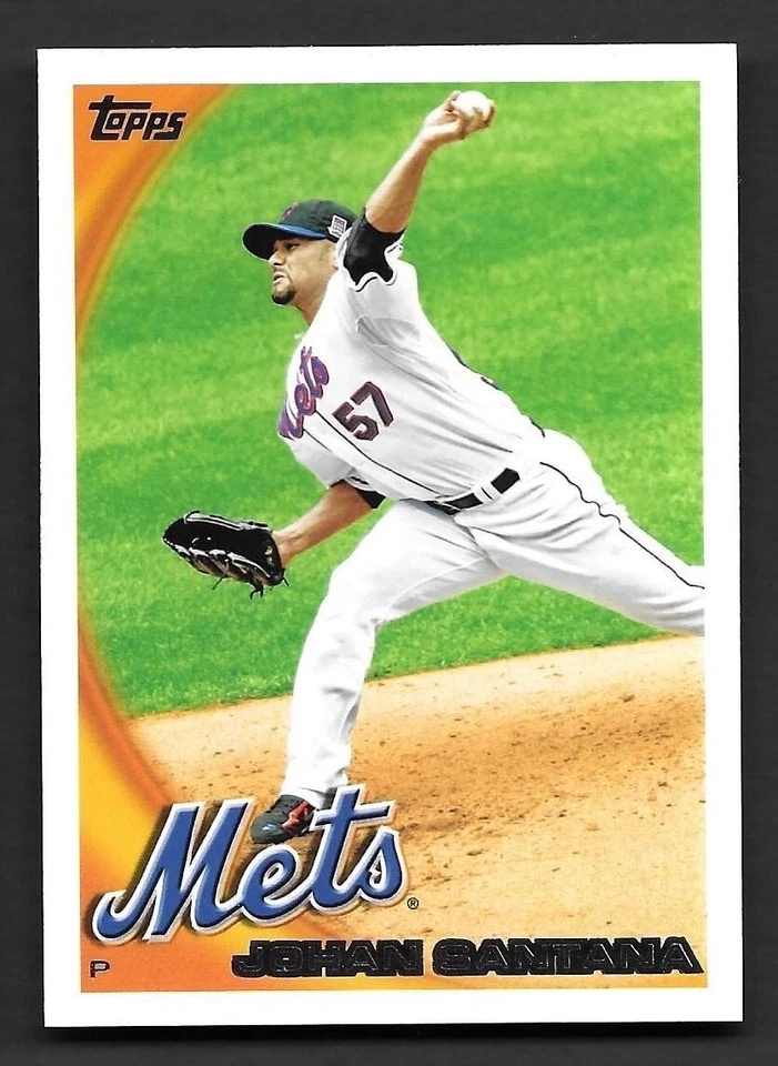 2010 Topps #573 Johan Santana New York Mets - Image 1 of 1