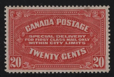 E2a 41mm Special Delivery Canada mint well centered cv $300 - Image 1 of 2