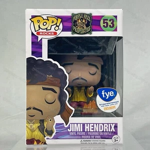 Funko POP! Rocks JIMI HENDRIX Burning Guitar #53 2017 FYE Exclusive Vaulted - Picture 1 of 6
