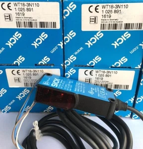 New Original Stock Sick WT18-3N110 Photoelectric Sensors WT183N110 - Picture 1 of 5