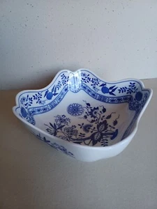 Hutschenreuther Zwiebelmuster Porzellan Beilagen Schüssel ca, 21cm x 21cm - Bild 1 von 4