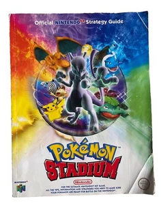 POKEMON STADIUM N64 GUIDE BOOK Official Nintendo 64 Pokemon Game Strategy Guide - Picture 1 of 21