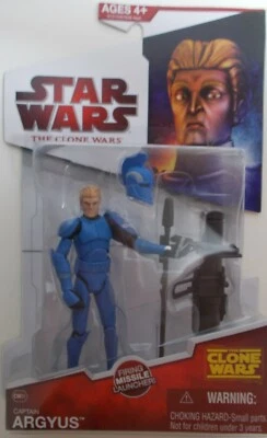 Star Wars 2009 The Clone Wars @Senate Commando Captain Argyus@ CW31 SIN USAR, EN CAJA  Foto 1 de 4