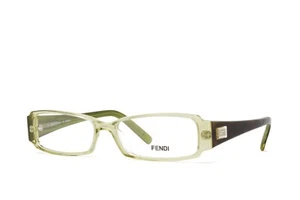 Fendi Eyeglasses Women's F891 315 Translucent Green 52mm Clear Demo Lens NEW - Picture 1 of 4