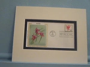 Orchids - The Wild Pink Orchid & First Day Cover of its  own Stamp - Picture 1 of 1