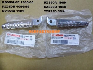 Yamaha RD350YPVS RZ350 RD350LCF TZR250 Rear Footrest L/R PAIR OEM 3VR-27431-02 + - Picture 1 of 10