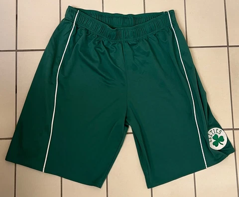 Boston Celtics Retro Sport Basketball Shorts Adult XL Extra Large Green Cover