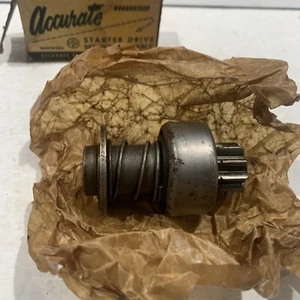 Starter Drive Early Chrysler Select Models 9 dientes # 3-227 1889129 reconstruido EE. UU. - Imagen 1 de 4