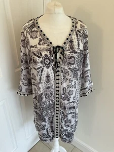 STUNNING ODD MOLLY dress tunic Top kaftan size 2 (size 10-12) Beach Designer - Picture 1 of 11