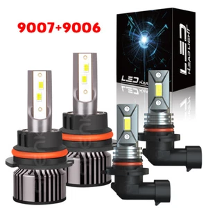 For Mercury Mountaineer 2002-2006 4pcs 9007 + 9145 LED Headlight Fog Light Kit - Bild 1 von 14
