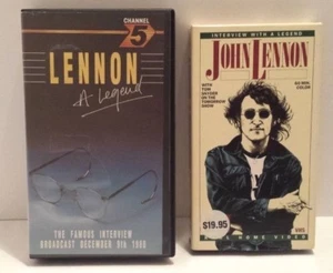 SELTENES SET ** LENNON A LEGEND VHS IMPORT PAL & LENNON LEGEND VHS USA SAMMLERSTÜCK!! - Bild 1 von 10