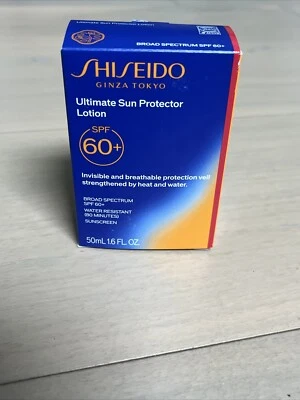 Loción protectora solar Shiseido Ultimate FPS 60+ Wet Force x Heat Force 1,6 oz/50 ml Foto 1 de 4