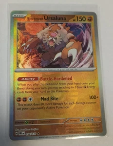 Bloodmoon Ursaluna (Master Ball Pattern) 054/131 Prismatic Evolutions Holo NM/LP - Picture 1 of 4