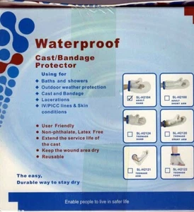 Protector Impermeable Fundido/Vendaje, Modelo de Mano Adulto SL-H2104 Nuevo Precintado. - Imagen 1 de 2