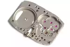 Longines 9LT (17 jewels) main plate - Bild 1 von 2
