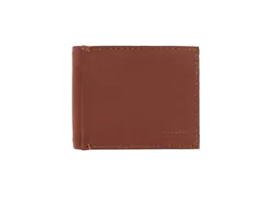 Kenneth Cole Reaction Hombre Bronceado Material Hecho por el Hombre | Soporte de Identificación | Cartera Doble Plegable - Imagen 1 de 5