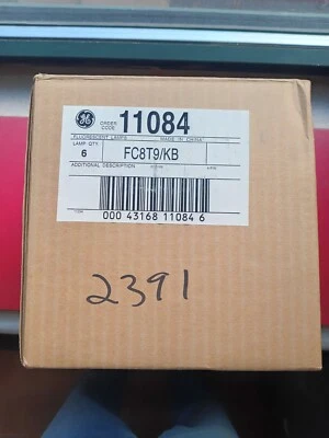 LOT 6 GE FC8T9/KB Circline 8" Kitchen/Bath Warm White Fluorescent Light Bulb◾NIB - Image 1 of 4