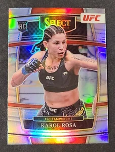Karol Rosa Novato Concourse Silver Prizm - 2022 Panini Select UFC #3 RC - Imagen 1 de 2