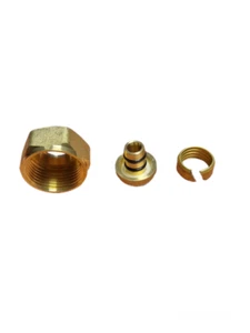 14 x 2 Klemmringverschraubung Eurokonus 3/4 Zoll Verbundrohre Euro Konus - Bild 1 von 1