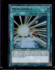 Yu-Gi-Oh! Mask Change GFTP-EN112 Ultra Rare 1st Edition NM - Picture 1 of 1