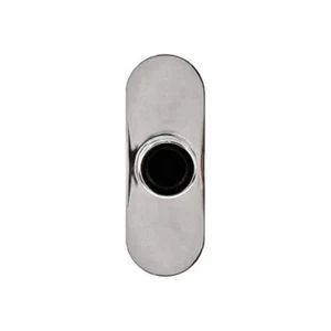 Ginger 4639CB/PC Curved Shower Rod Brackets Kubic Size Polished Chrome Set of 3 - Picture 1 of 1