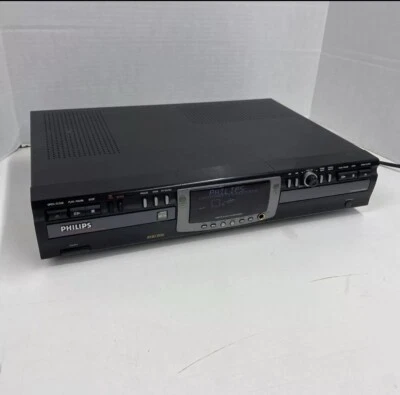 EUC Philips CDR775/17 Audio CD Recorder High Speed Dual Deck no remote Works - Image 1 of 4