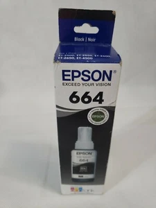 Epson T664120 EcoTank schwarze Tinte Ablaufdatum 12/19 - Bild 1 von 5