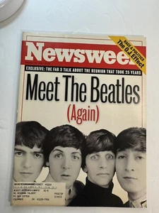 NEWSWEEK OCTOBER 23 1995 MEET THE BEATLES AGAIN John Lennon - Picture 1 of 2