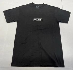 Vans Classic Fit T-shirt Small black NEW - Picture 1 of 8