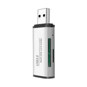 Multifunctional Cellphone PC USB3.0 High Speed TF SD Card Multi-disk Card Reader - Picture 1 of 5