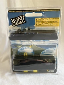 Vintage ROAD GEAR 60 Watt AM/FM Car Stereo Cassette Receiver w CD Input Jack NEW - Picture 1 of 8