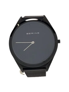 BERING 17039-227 Quartz Analog Black Minimalist Watch Near Mint JAPAN - Picture 1 of 6