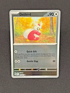 Delibird 105/132 Reverse Holo - ME01: Mega Evolution Pokémon TCG - NM - Imagen 1 de 2